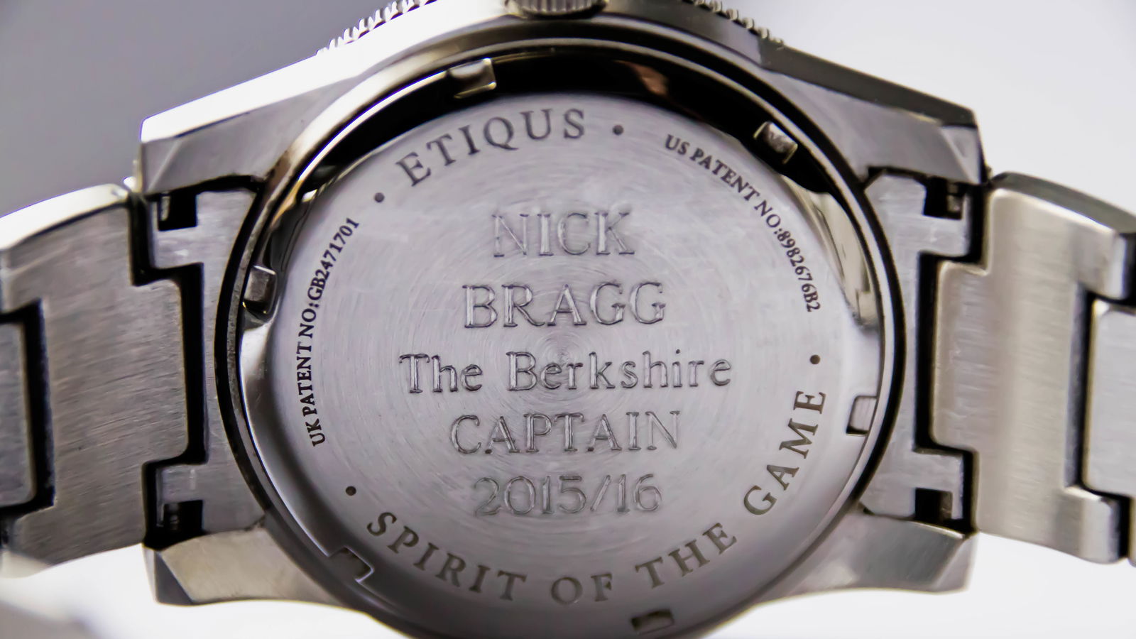 Etiqus watches pay homage to club captains with free engravings